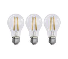 SADA 3x LED Žiarovka FILAMENT A60 E27/3,8W/230V 2700K Energetická trieda A