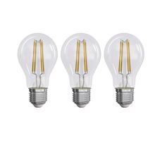 SADA 3x LED Žiarovka FILAMENT A60 E27/5W/230V 4000K Energetická trieda A