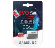 Samsung Samsung MB-MC256HA - MicroSDXC 256GB EVO+ U3 100MB/s + SD adaptér