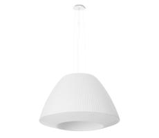 SL.0733 - Luster na lanku BELLA 3xE27/60W/230V pr. 60 cm biela