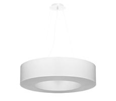 SL.0751 - Luster na lanku SATURNO 6xE27/60W/230V pr. 70 cm biela