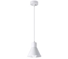 SL.0983 - Luster na lanku TALEJA 1xE27/60W/230V biela