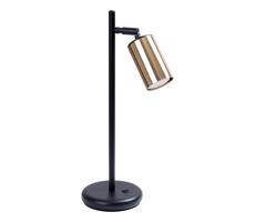 SL.1389 - Stolná lampa WINX 1xGU10/10W/230V čierna/zlatá