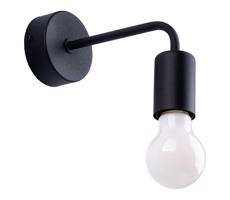 SL.1449 - Nástenná lampa NORAH 1xE27/15W/230V čierna