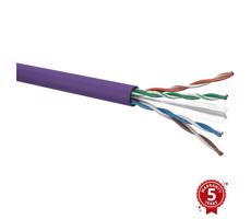 Solarix SXKD-6-UTP-LSOH Cat6, drôt, LSOH, krabica, 100m