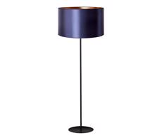 - Stojacia lampa CANNES 1xE27/15W/230V pr. 45 cm fialová/medená/čierna