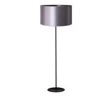 - Stojacia lampa CANNES 1xE27/15W/230V pr. 45 cm strieborná/čierna