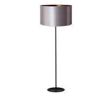 - Stojacia lampa CANNES 1xE27/15W/230V pr. 45 cm strieborná/medená/čierna