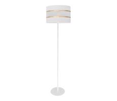 Stojacia lampa HELEN 1xE27/15W/230V biela/zlatá