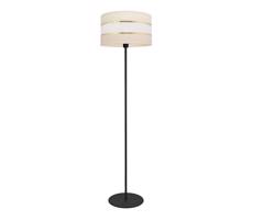 Stojacia lampa HELEN 1xE27/15W/230V krémová/čierna/zlatá