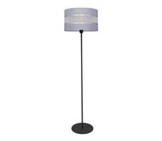 Stojacia lampa HELEN 1xE27/15W/230V šedá/čierna