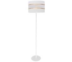 Stojacia lampa HELEN 1xE27/60W/230V biela/zlatá