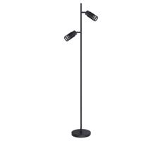 Stojacia lampa VERTICAL 2xGU10/8W/230V čierna