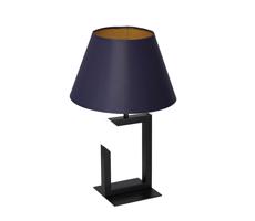 Stolná lampa 1xE27/60W/230V 45 cm modrá/zlatá