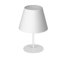 Stolná lampa ARDEN 1xE27/60W/230V pr. 20 cm biela