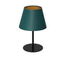 Stolná lampa ARDEN 1xE27/60W/230V pr. 20 cm zelená/zlatá