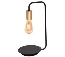 Stolná lampa BRENDA 1xE27/60W/230V čierna/zlatá