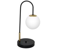 Stolná lampa CAMBRIDGE 1xE14/60W/230V čierna/mosadz