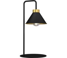 Stolná lampa DEMET 1xE27/15W/230V čierna/zlatá