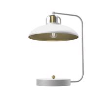 Stolná lampa FELIX 1xE27/60W/230V biela