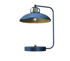 Stolná lampa FELIX 1xE27/60W/230V modrá