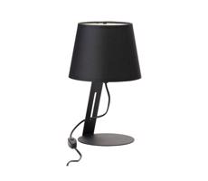 Stolná lampa GRACIA 1xE27/60W/230V čierna