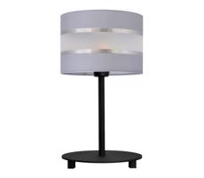 Stolná lampa HELEN 1xE27/15W/230V šedá/čierna