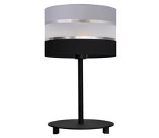 Stolná lampa HELEN 1xE27/60W/230V čierna/šedá/strieborná