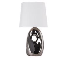 Stolná lampa HIERRO 1xE27/60W/230V biela/lesklý chróm