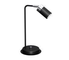 Stolná lampa JOKER 1xGU10/25W/230V čierna/lesklý chróm