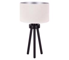 - Stolná lampa LYON 1xE27/15W/230V krémová