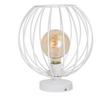 Stolná lampa MERCURE 1xE27/60W/230V biela