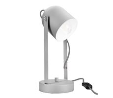 Stolná lampa SURI 1xE27/60W/230V šedá