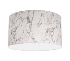 - Stropné svietidlo MARBLE 1xE27/40W/230V pr. 45 cm biela/šedá