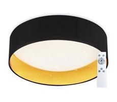 Top Light Top Light - LED Stmievateľné stropné svietidlo LED/24W/230V+ diaľkové ovládanie čierna