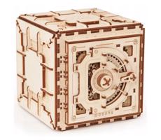 Ugears Ugears - 3D drevenené mechanické puzzle Trezor