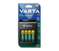 Varta LCD Plug Charger + 4x AA 2100mAh 57687101441