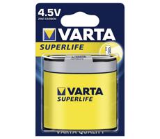 Varta Varta 2012 - 1 ks Zinkouhlíková batéria SUPERLIFE 4,5V