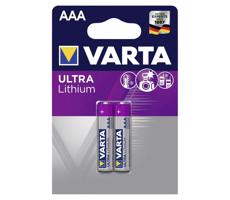 Varta Varta 6103301402 - 2 ks Líthiová batéria ULTRA AAA 1,5V