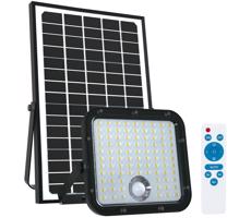 Vonkajší solárny reflektor so senzorom LED/30W/6,4V 4000K IP65 + DO