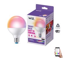 WiZ LED RGB Stmievateľná žiarovka G95 E27/11W/230V 2200-6500K Wi-Fi - WiZ