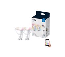 WiZ SADA 2x LED RGBW Stmievateľná žiarovka PAR16 GU10/4,7W/230V 2200-6500K Wi-Fi - WiZ