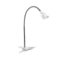 WO33-W - LED stolná lampa s klipom LED/2,5W/230V biela