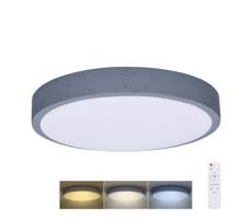 WO8001 - LED Stmiev. svietidlo GREY LED/48W/230V 3000-6500K pr. 38 cm + DO