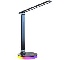 Zuma Line Zuma Line SM-606- LED RGB Stmievateľná stolná lampa LED/5W/230V 3000-6000K čierna